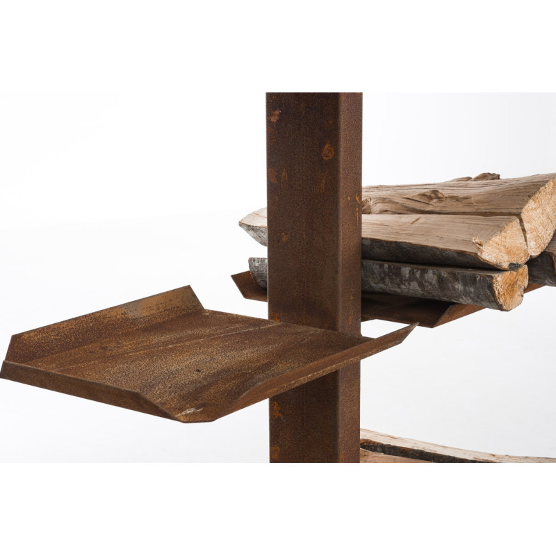 Porte-bûches de chauffage Zanka V2 25x60x100