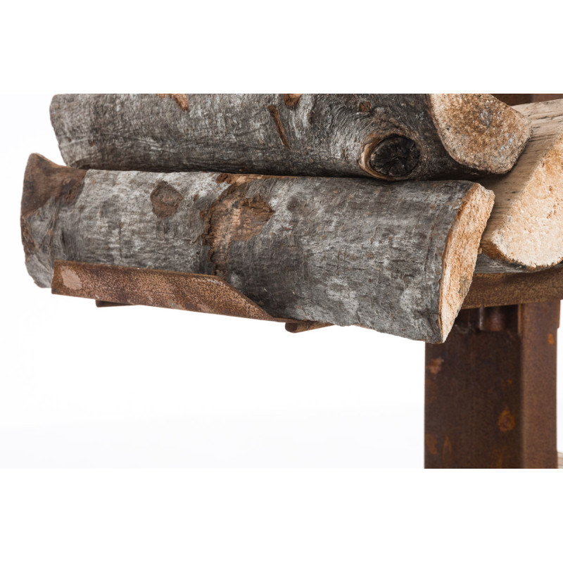 Porte-bûches de chauffage Zanka V2 25x60x100