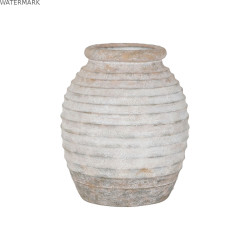 Vase Home ESPRIT Magnésium Traditionnel 58,5 x 58,5 x 71 cm