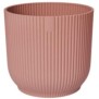 Pot De Fleurs Rond VIBES - Plastique - ÿ30 - Bleu Foncé