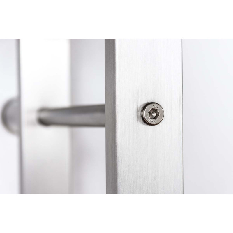 Porte-bûches de cheminée Keri Wall V3 25x100x100 cm