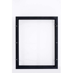 Porte-bûches de cheminée Keri Wall V3 25x80x100 cm