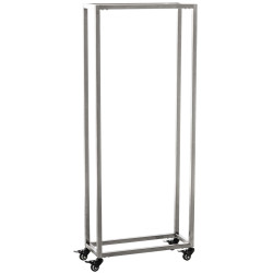 Porte-bûches de chauffage Hetta 25x40x150 cm