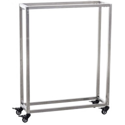 Porte-bûches de chauffage Hetta 25x80x100 cm