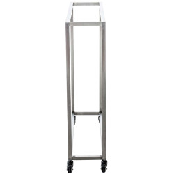 Porte-bûches de chauffage Hetta 25x80x100 cm