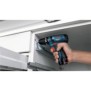 BOSCH Professionnal - Perceuse visseuse a percussion GSB 12V-15 + 2 batteries 2,0Ah GAL 12V-20 sacoche