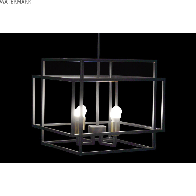 Suspension DKD Home Decor Noir Métal 40 W 47 x 40 x 142 cm