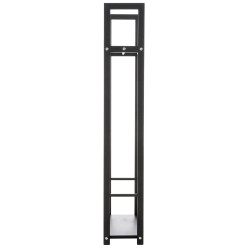 Porte-bûches de chauffage Neige 100x60x25