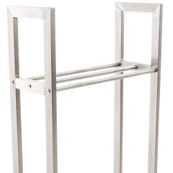 Porte-bûches de chauffage Neige 150x80x25