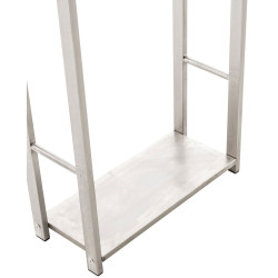 Porte-bûches de chauffage Neige 150x80x25