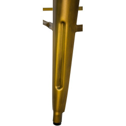 Taburete Industrial Mason Dorado