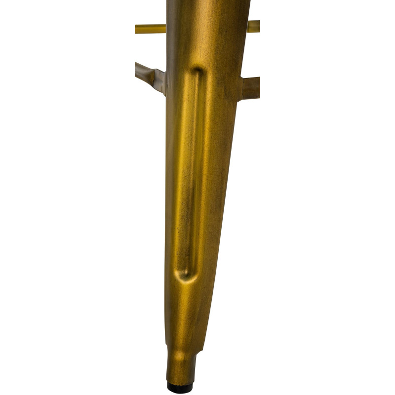 Taburete Industrial Mason Dorado