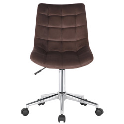 Chaise de bureau Medford Samt