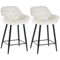 Ensemble de 2 tabourets de...