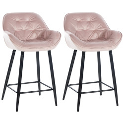 Ensemble de 2 tabourets de...