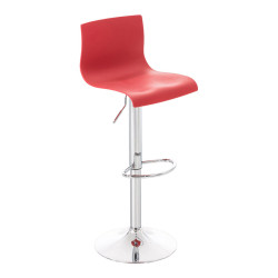 Tabouret de bar Hoover C rouge