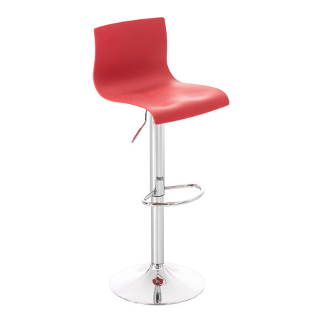 Tabouret de bar Hoover C rouge
