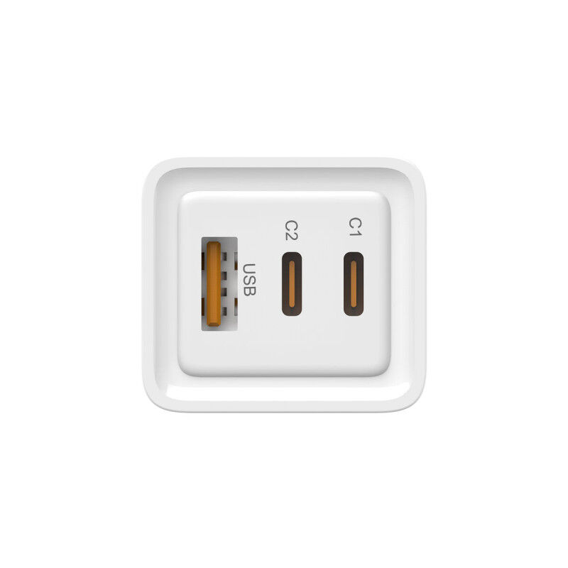 Chargeur mural LEOTEC LECSPH65W3W 65 W Blanc