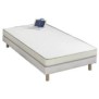 Matelas mousse 90 x 190 cm - DEKO DREAM Huopa - Mousse - Confort ferme - 10 cm - Fabrication européenne