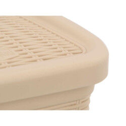 Corbeille à papier Stefanplast 30134 Beige Plastique 6 L (6 Unités)