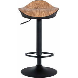 Lot de 2 tabourets de bar Alisson nature