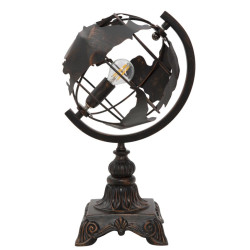 LAMPE DE TABLE WORLD INDUSTRY CM 24X20X40