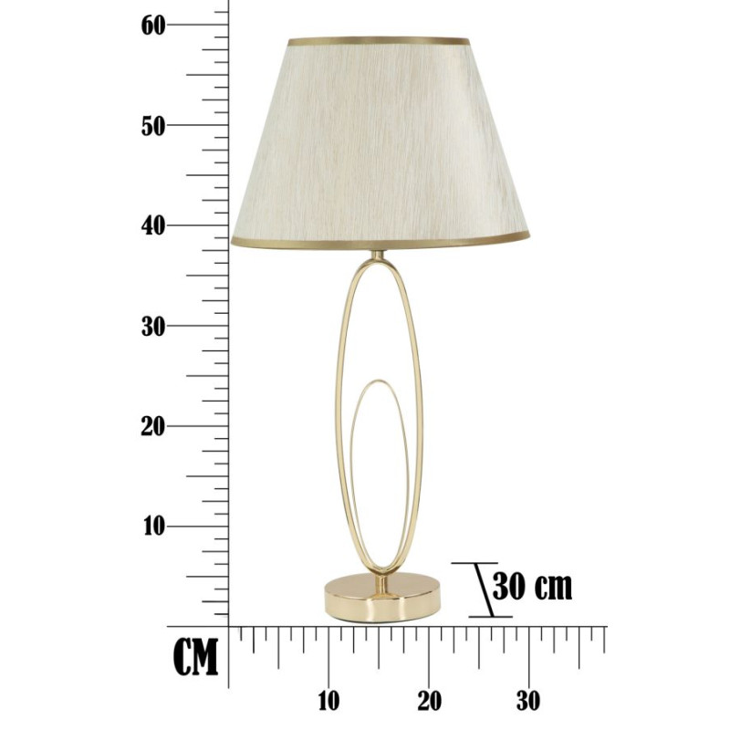 LAMPE DE TABLE GLAM FLUSH CM Ø 30X58