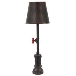 LAMPE DE TABLE MANHATTAN SIMPLE CM Ø 21X64