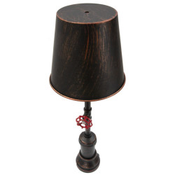 LAMPE DE TABLE MANHATTAN SIMPLE CM Ø 21X64