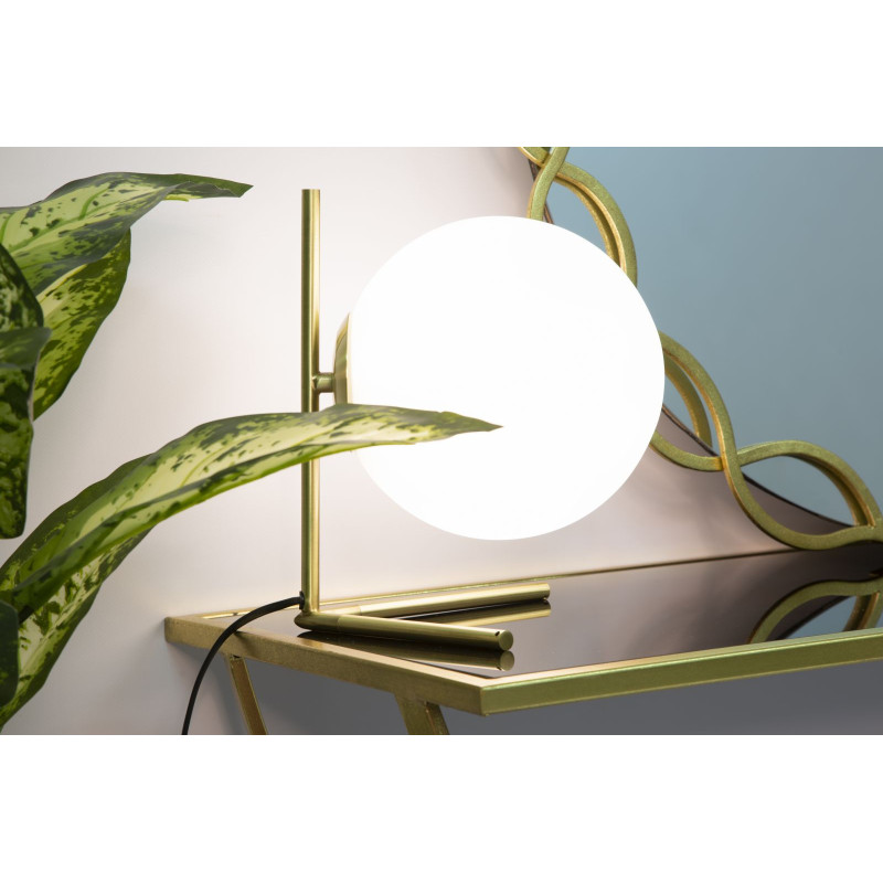 LAMPE DE TABLE GLAMY BASSE CM 25X25X27
