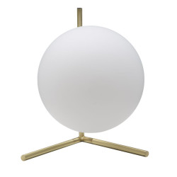 LAMPE DE TABLE GLAMY BASSE CM 25X25X27