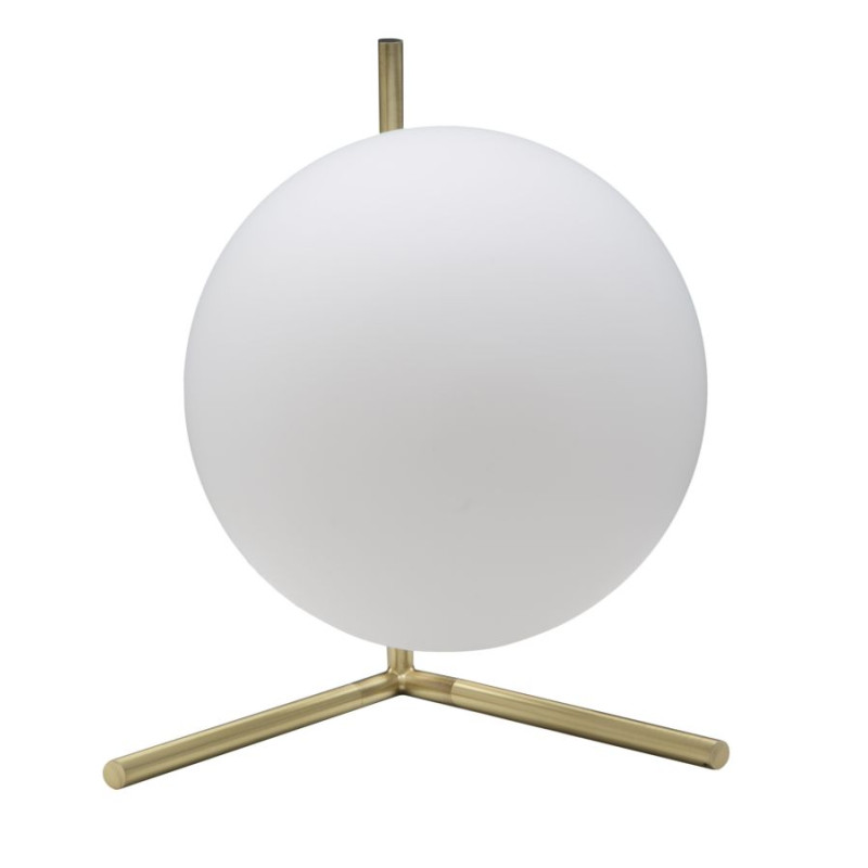 LAMPE DE TABLE GLAMY BASSE CM 25X25X27