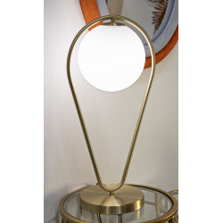 LAMPE DE TABLE GLAMY DROP CM 25x18x50