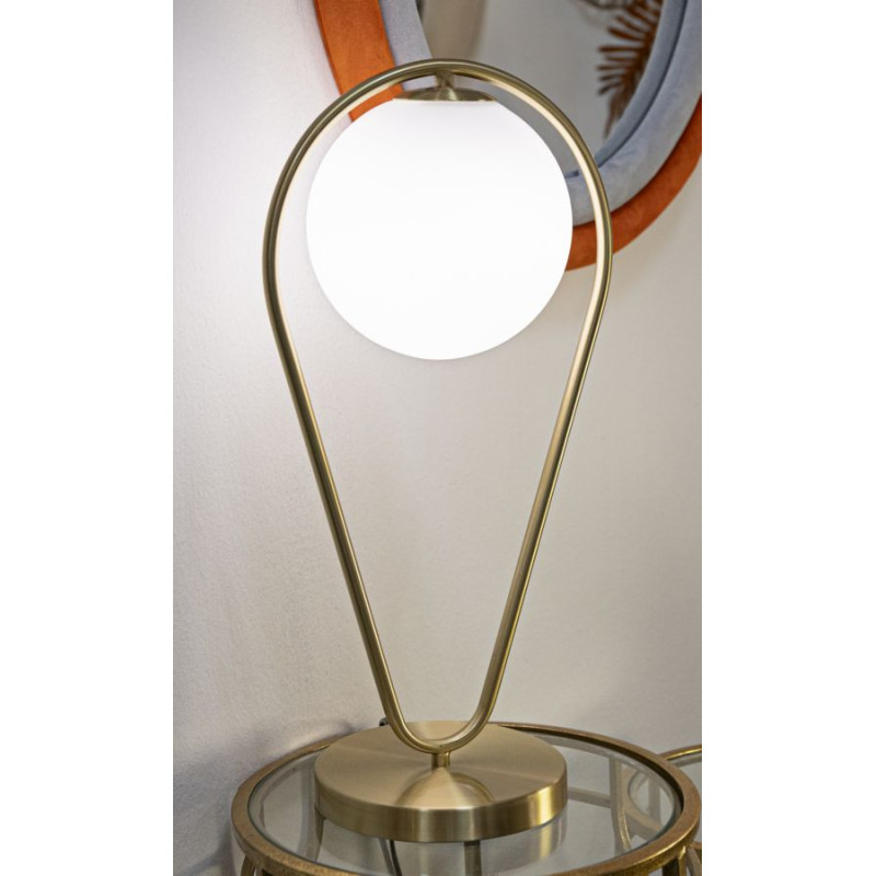 LAMPE DE TABLE GLAMY DROP CM 25x18x50