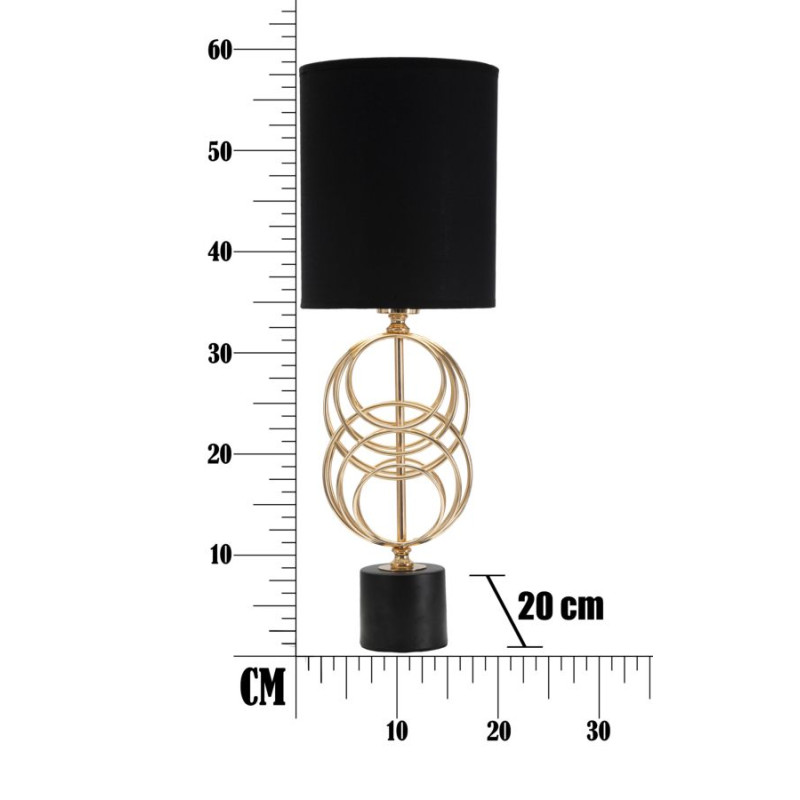 LAMPE DE TABLE CIRCLY CM Ø 20X58,5