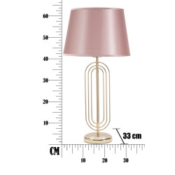 LAMPE DE TABLE KRISTA CM Ø 33X64
