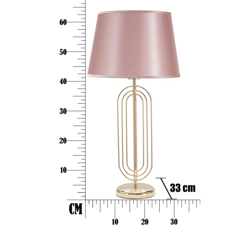 LAMPE DE TABLE KRISTA CM Ø 33X64