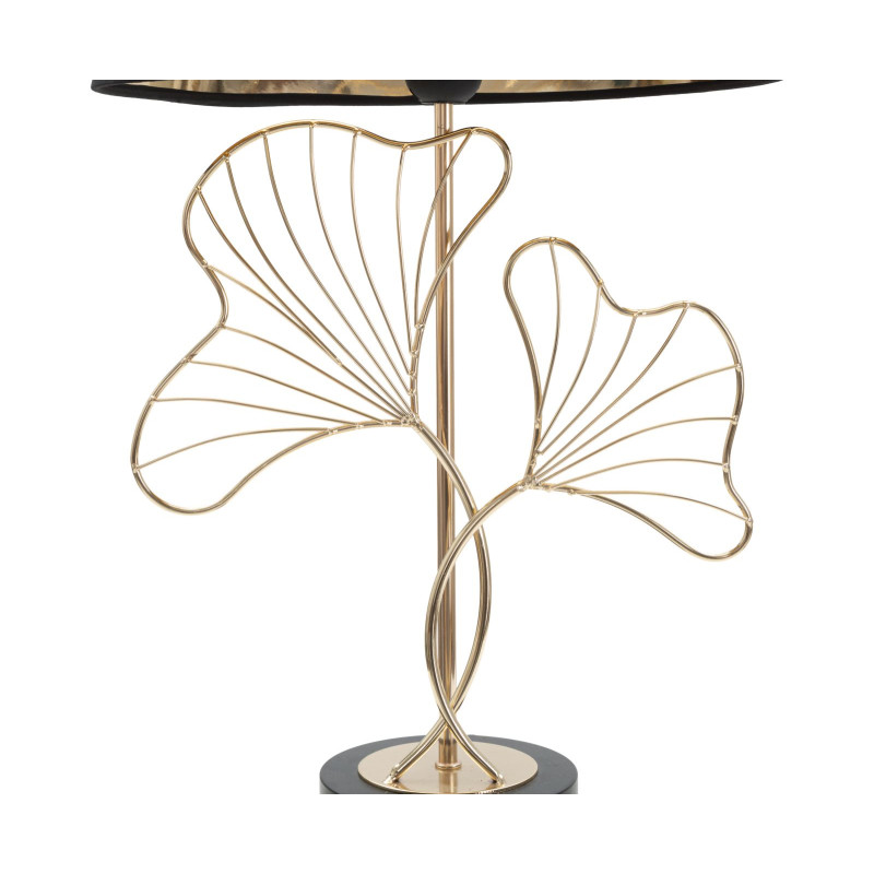 LAMPE DE TABLE FEUILLES CM Ø 30X60