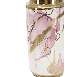 LAMPE DE TABLE GLAM ABSTRAITE CM Ø 25X48
