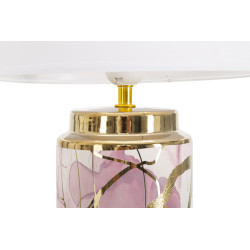 LAMPE DE TABLE GLAM ABSTRAITE CM Ø 25X48