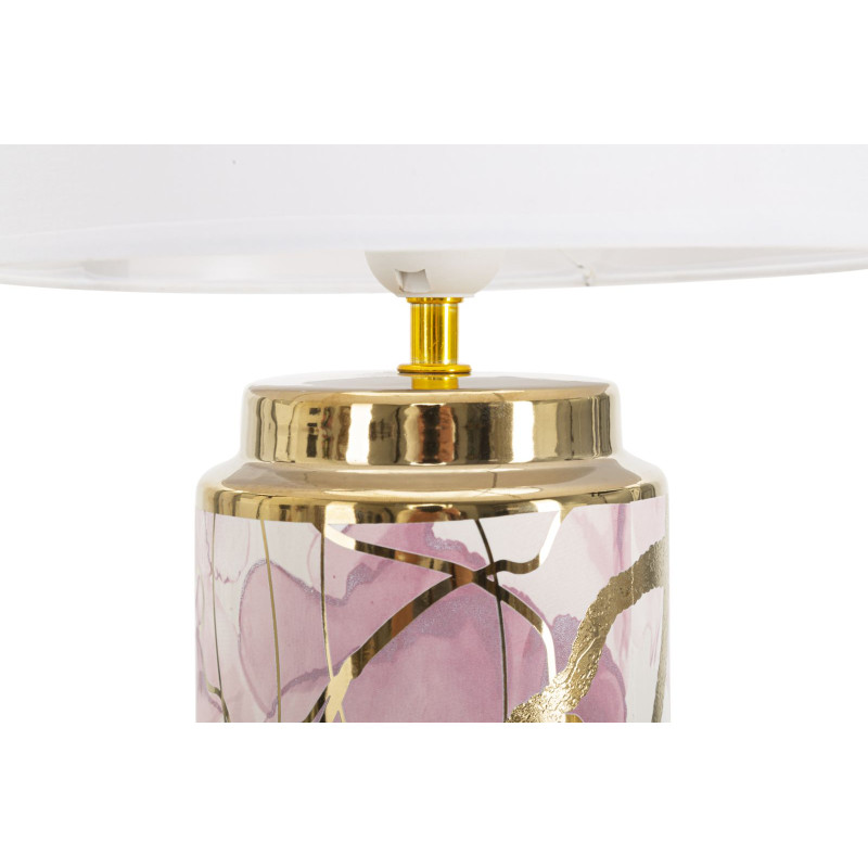 LAMPE DE TABLE GLAM ABSTRAITE CM Ø 25X48