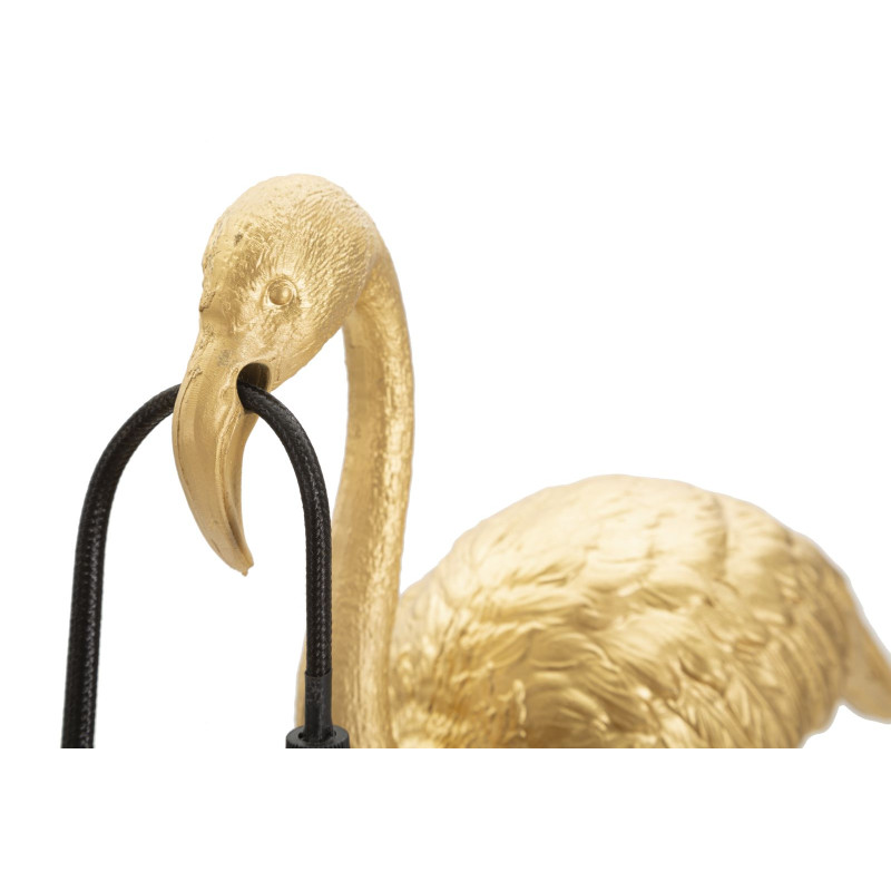 LAMPE DE TABLE FLAMANT ROSE CM 13X11,5X39,5