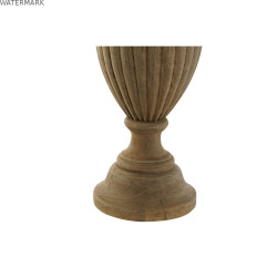 Lampe de bureau Home ESPRIT Naturel Jute Bois 50 W 220 V 44 X 44 X 91 cm