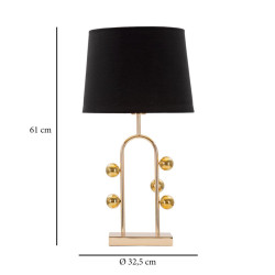 LAMPE DE TABLE BUBBLE CM Ø 32,5X61