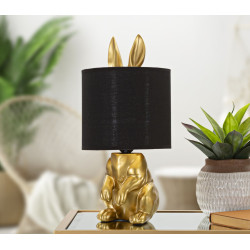 LAMPE DE TABLE LAPIN CM Ø 20X43