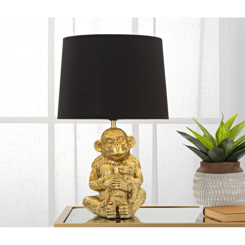 LAMPE DE TABLE MONKEY MUM CM Ø 30X49