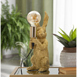 LAMPE DE TABLE RUBBIT CM 13X17X35,5