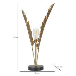 LAMPE DE TABLE PALMIER CM Ø 26X65