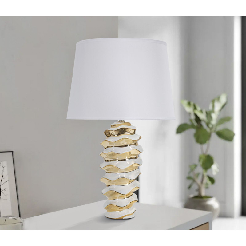 LAMPE DE TABLE GLAM SPACE CM Ø 33X53