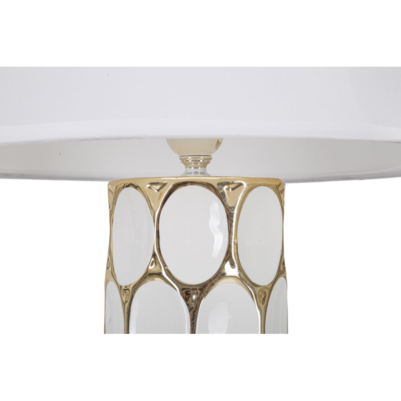 LAMPE DE TABLE GLAM CARV CM Ø 34,5X56